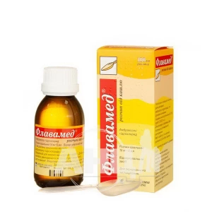 Флавамед раствор от кашля раствор оральный 15 мг/5 мл флакон 100 мл