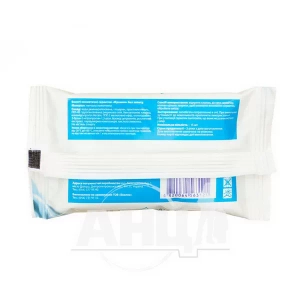 Серветки косметичні вологі фрешка без запаху №15