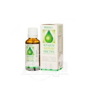 Краплі Береш Екстра краплі оральні розчин флакон з пробкою-крапельницею 30 мл