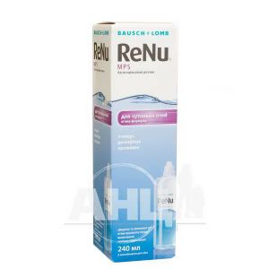 Раствор для линз ReNu MPS 240 мл
