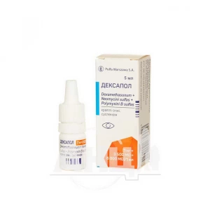 Дексапол краплі очні суспензія флакон-крапельниця 5 мл