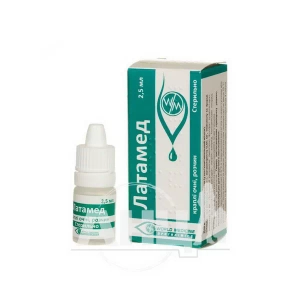 Латамед краплі очні флакон-крапельниця 2,5 мл