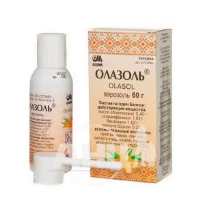 Олазоль аэрозоль баллон 60 г