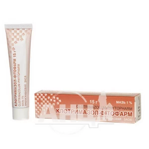 Клотримазол-Фитофарм мазь для наружного применения 1 % туба 15 г