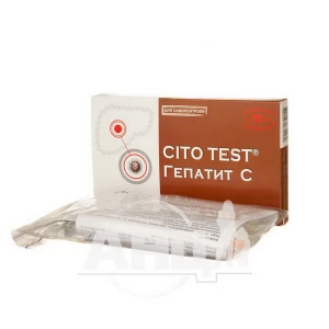 Cito test hcv тест-система для виявлення вірусу гепатиту c №1