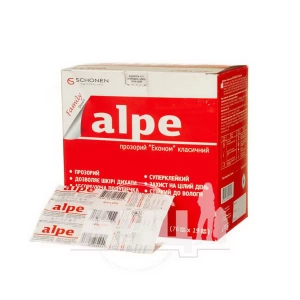 Пластир медичний Alpe економ м'який класик 79х19 мм №300