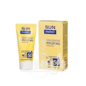 Крем для лица Sun Energy с гиалуроновой кислотой SPF 50+ 50 мл