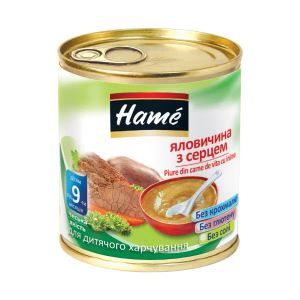 Пюре Hame яловичина з серцем 100 г