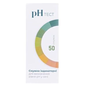 Смуги індикаторні ph-тест смужки №50