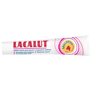 Детская зубная паста Lacalut до 4 лет 50 мл