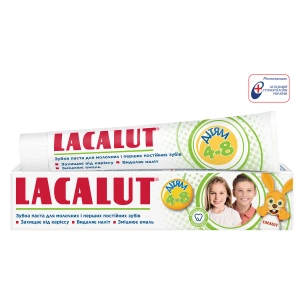 Дитяча зубна паста Lacalut від 4 до 8 років 50 мл