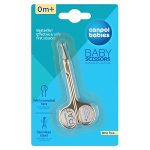 Ножиці дитячі Canpol Babies 9/813 для младенцев