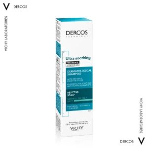 Успокаивающий шампунь Vichy Деркос для чувствительной кожи головы для нормальных и жирных волос 200 мл