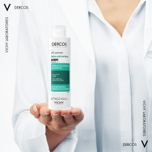 Шампунь дерматологічний Vichy Dercos Деркос себорегулюючий для жирного волосся 200 мл