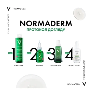 Тоник для лица Vichy Normaderm Dermo-Purifying Toner для очищения кожи лица, ссужения пор и улучшения текстуры кожи 200 мл