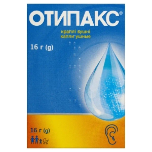 Отипакс краплі вушні 16 г