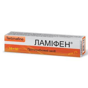 Ламифен гель 1 % туба 15 г