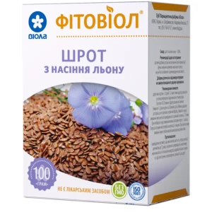 Льону насіння пачка з внутрішним пакетом 100 г