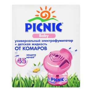 Фумігатор + рідина від комарів Picnic Baby 30 мл