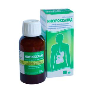 Ніфуроксазид суспензія оральна флакон 90 мл