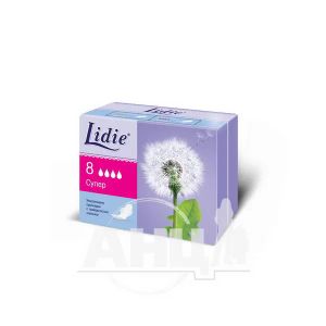 Прокладки жіночі гігєнічні Lidie Ultra Super №8