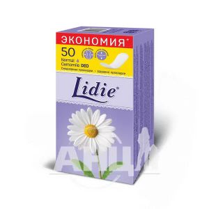 Прокладки жіночі щоденні Lidie Deo №50