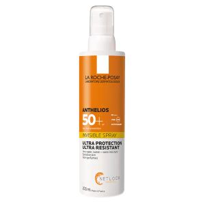 Солнцезащитный ультралегкий спрей La Roche-Posay Антелиос для кожи лица и тела SPF 50+ 200 мл