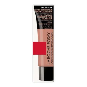 Тональный флюид La Roche-Posay Toleriane корректирующий, высокого покрывающего свойства для чувствительной кожи SPF25 оттенок 11, 30 мл