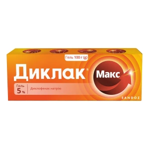 Диклак (Диклак Макс) гель 5 % туба 100 г