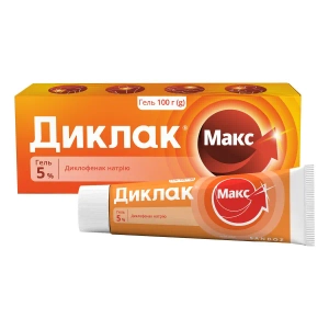 Диклак (Диклак Макс) гель 5 % туба 100 г