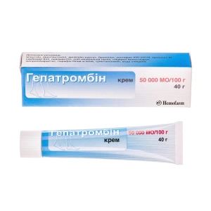 Гепатромбин крем 50000 ме/100 г туба 40 г
