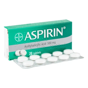 Аспірин таблетки 500 мг №20