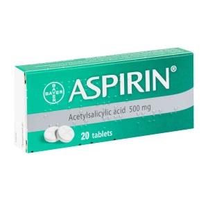 Аспірин таблетки 500 мг №20