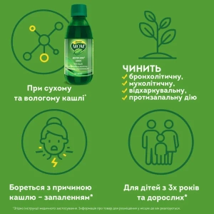 Доктор Мом сироп флакон 150 мл