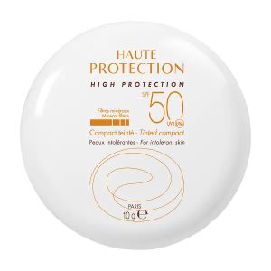 Крем-пудра Avene Солнцезащитный компакт SPF50+ бежевый 10г
