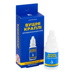Вушні краплі Enjee для видалення сірки 15 мл