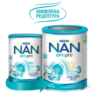 Смесь молочная Nestle NAN 3 Optipro с 12 месяцев 800 г