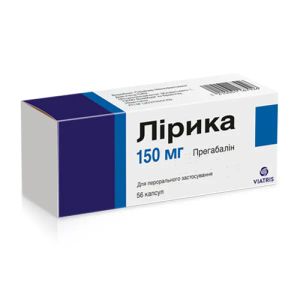 Лирика капсулы 150 мг №56
