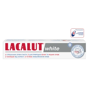 Зубна паста Lacalut White 75 мл