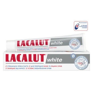 Зубна паста Lacalut White 75 мл
