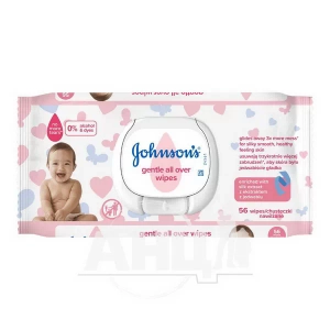 Салфетки влажные Johnson’s Baby нежная забота №56