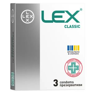 Презервативи Lex класичні №3