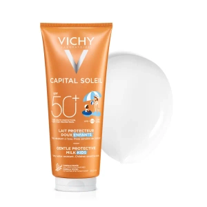 Солнцезащитное мягкое молочкой Vichy Капиталь Солей SPF 50+ для детей 300 мл