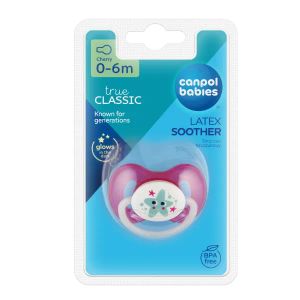 Пустушка Canpol Babies 22/606 0-6 м латексна кругла