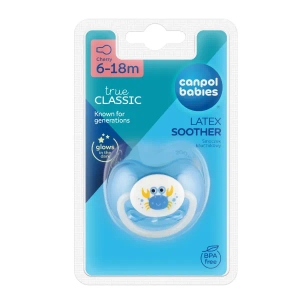 Пустушка Canpol Babies 22/607 6-18 м латексна кругла