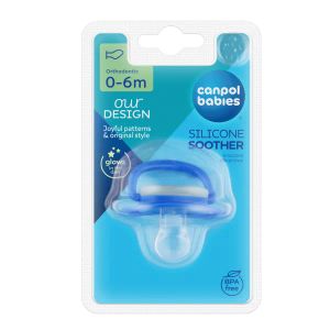 Пустушка Canpol Babies 22/506 0-6 м силіконова анатомічна