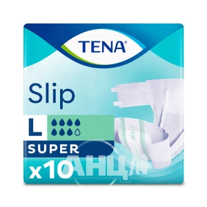 Подгузники для взрослых Tena slip super large №10