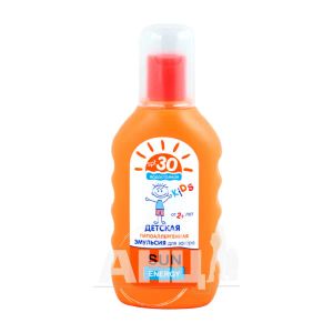 Емульсія для засмаги Sun Energy Kids гіпоалергенна для дітей SPF 30+ 150 мл