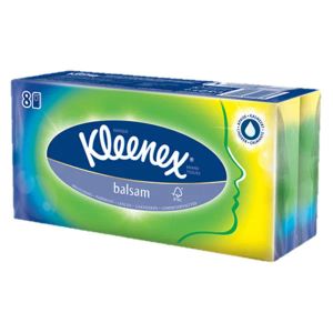 Серветки косметичні Kleenex balsam № 9х8