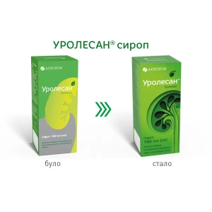 Уролесан сироп флакон 180 мл
